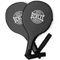 Los mejores  - BENLEE Rocky Marciano Vento Hook&amp-Jab-Almohadillas para Entrenamiento de Piel- Unisex-Adultos- Negro- Talla única